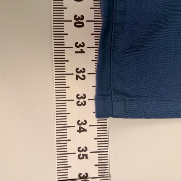 Eileen Fisher Womens XL Pants Teal Blue Slim Fit Five Pocket Twill - Picture 5 of 5